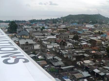 Landing in Goma