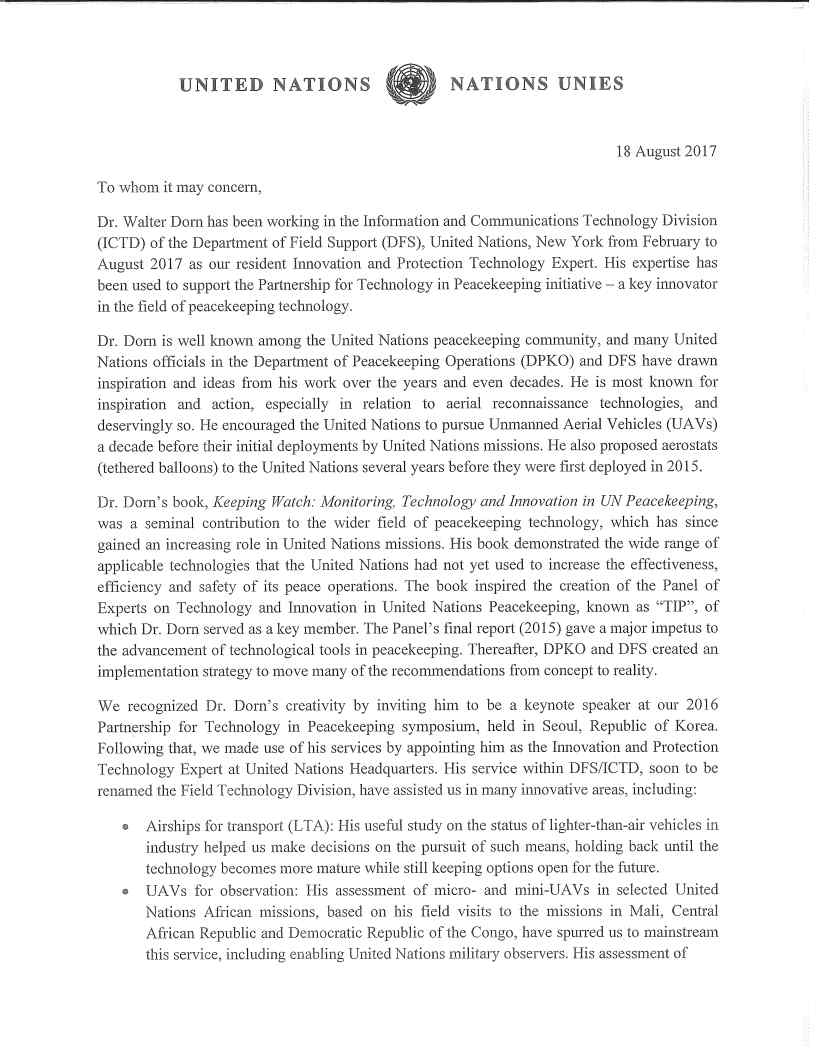 Dorn Commendation Letter UN Chief FieldMissionSupport Artigas 20170818155722 18Aug2017 Page1